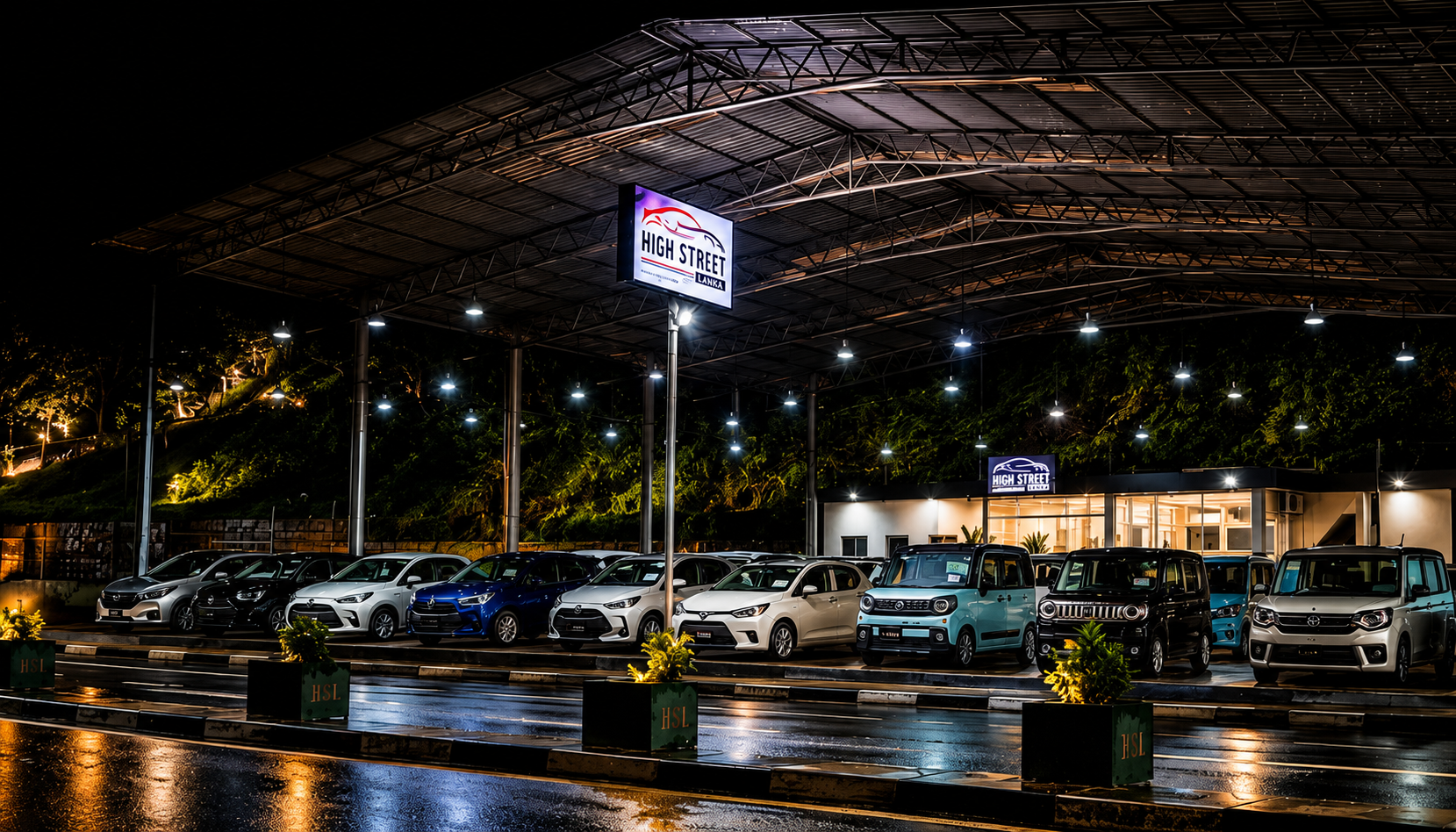 High Street Car Sale Showroom - Kandy
